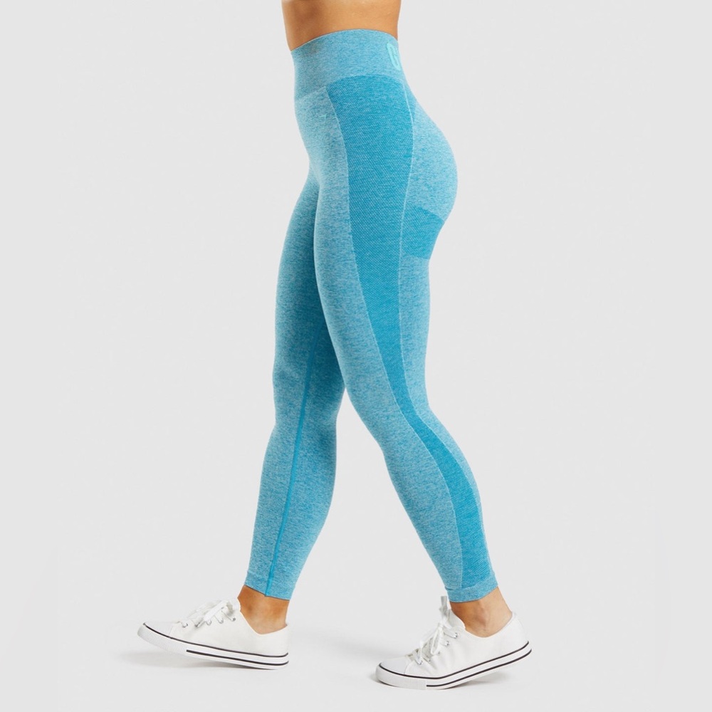 Blue Flex Gymshark high waisted legging